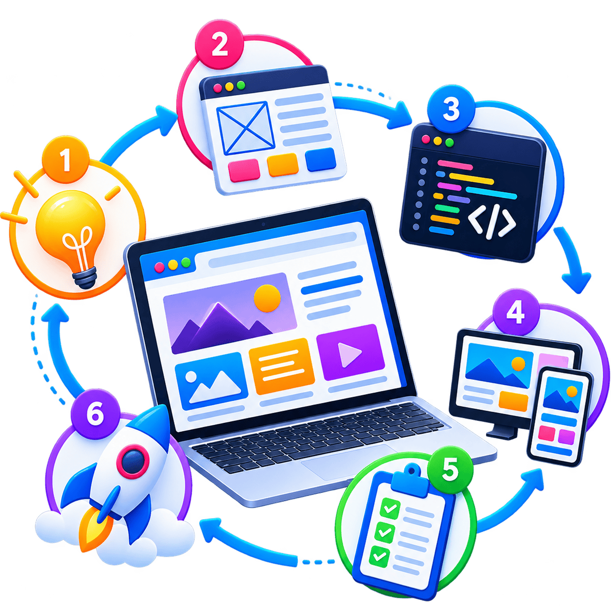 Seamless Web Development Process